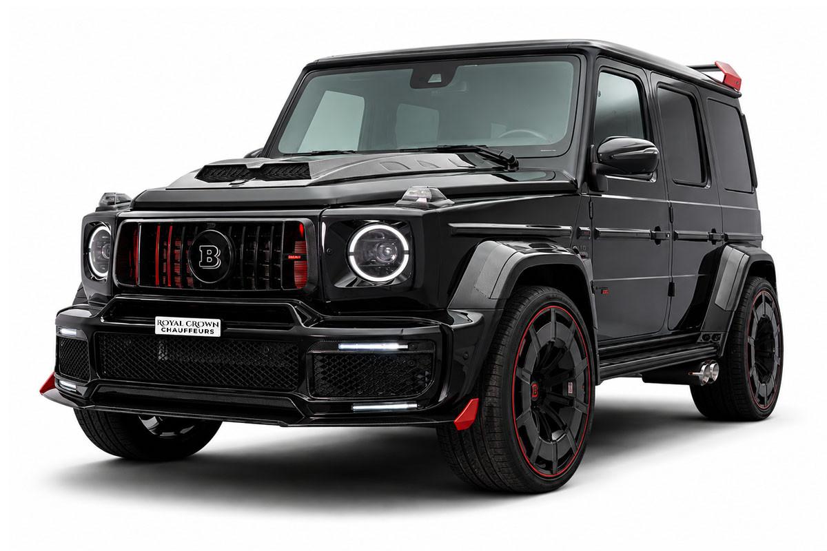 Mercedes Brabus G900 Rocket black 1 9 17